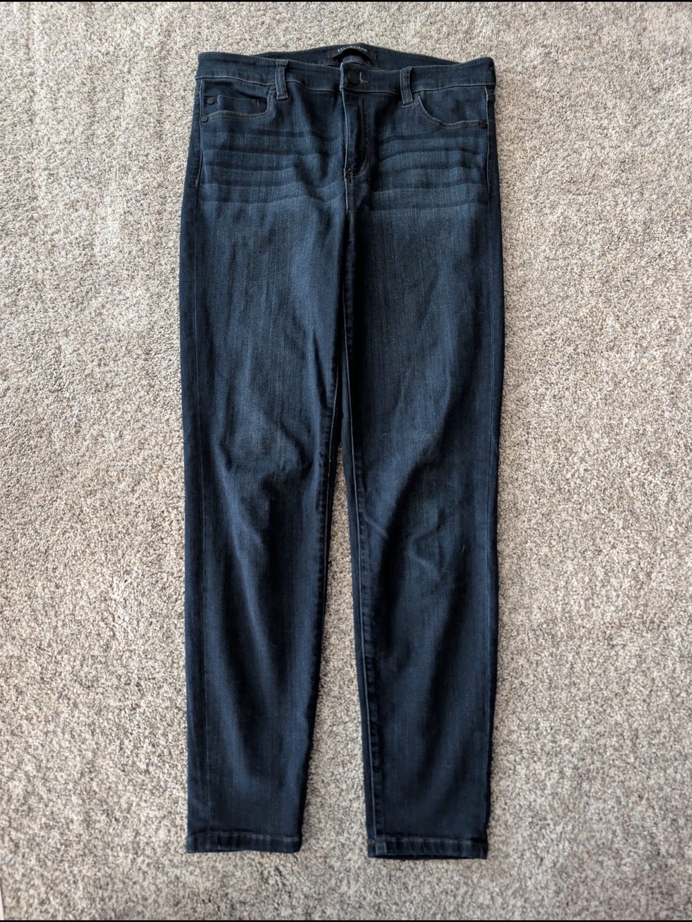 Liverpool Los Angeles High-Rise Ankle Jeans Dark Wash Blue Size 12/31